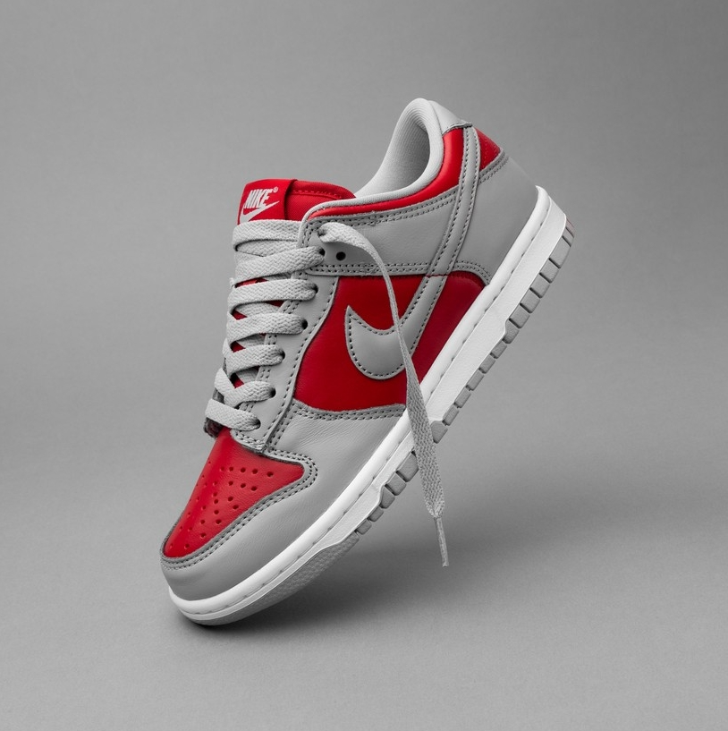 Nike Dunk Low Ultraman Grey Silver Red White FQ6965-600 Unisex Sizes 4-14