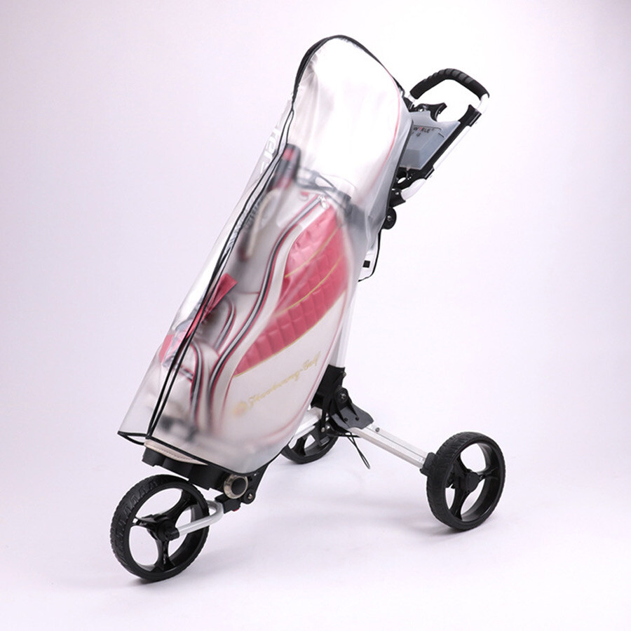 Waterproof Dustproof Golf Bag Rain Cover Hood Cape Club Protector Zipper Bag AU 2