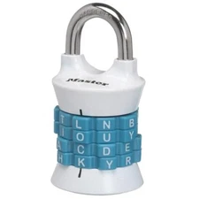 Master Lock Personalizable Combination Locker Lock Sturdy Steel Security