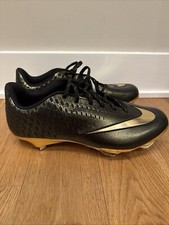 Mens NIKE LUNAR VAPOR ULTRAFLY ELITE 2 METAL BASEBALL CLEATS BLACK/GOLD 13