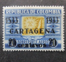 COLOMBIE poste aérienne N°120 neuf ** cote 11€