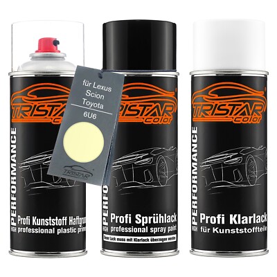 Lack Spraydosen Set Kunststoff für Lexus Scion Toyota 6U6 Light Green Metallic