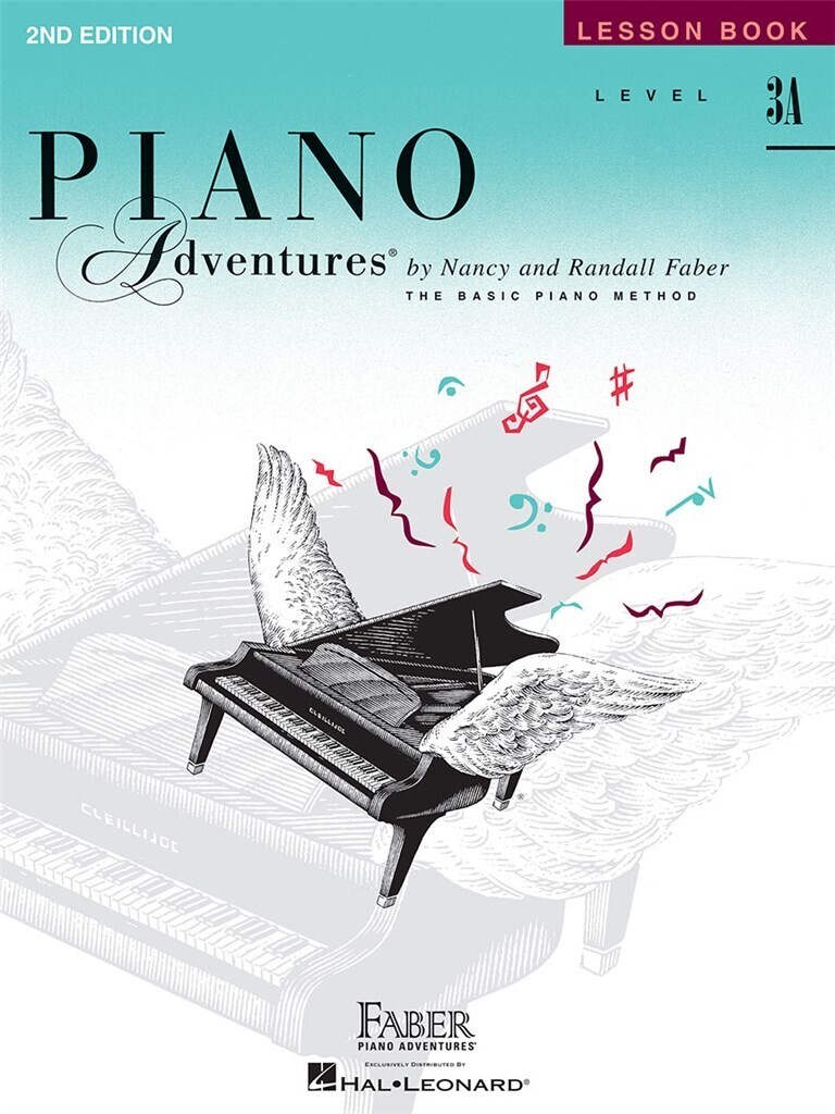 Piano Adventures Lesson Book Level 3A by Nancy & Randall Faber (HL00420180)