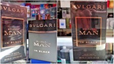 Bvlgari MAN IN BLACK EDP Eau de Parfum 2 oz 60 ml / 3.4 oz 100 ml for Men SEALED