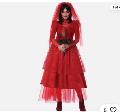 California Costume Bride From Hell Adult Women Ghosts Halloween 