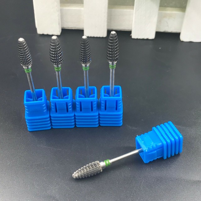 5pcs F06 Dental Carbide Burs High Speed Tungsten Steel Bur 2.35mm