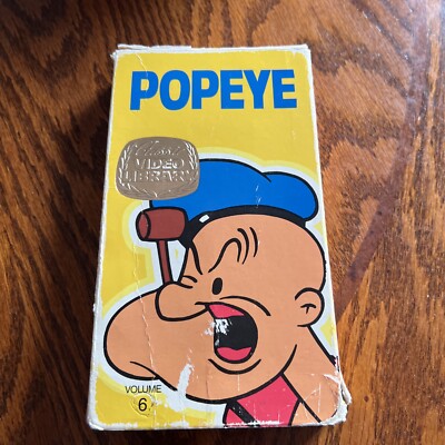 Popeye - Classic Video Library Volume 6 (VHS, 1989)