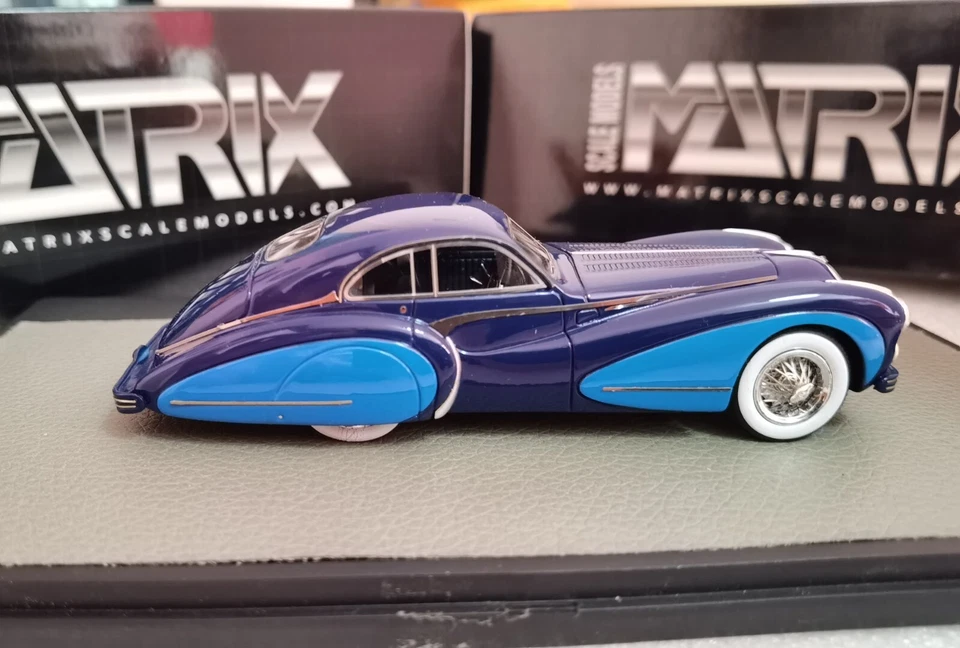 Matrix 1/43 Talbot Lago T26 Coupe Saoutchik 1948 #157 - Image 4 of 4