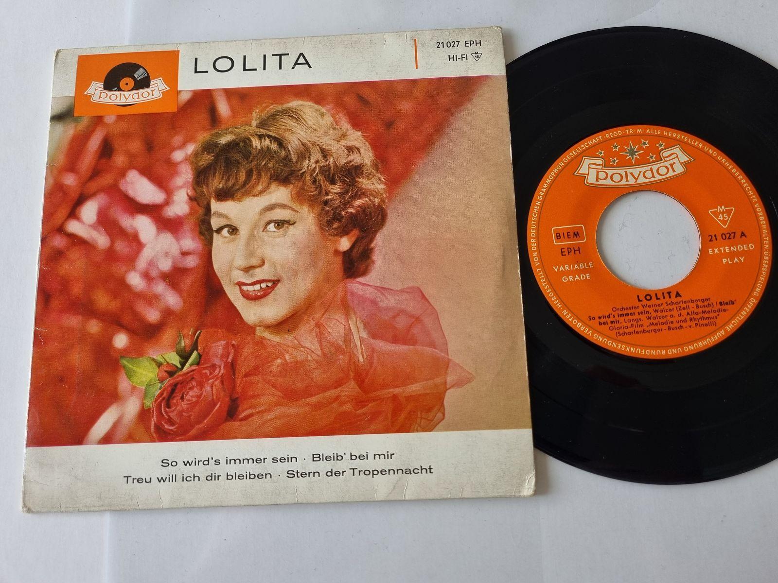 7"" Single Lolita - So wird's immer sein Vinyl EP Germany