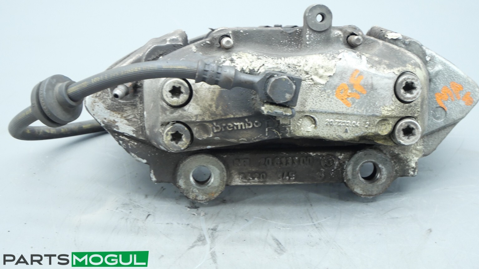 2003-08 MASERATI QUATTROPORTE M139 FRONT RIGHT BRAKE CALIPER BREMBO ASSEMBLY RH