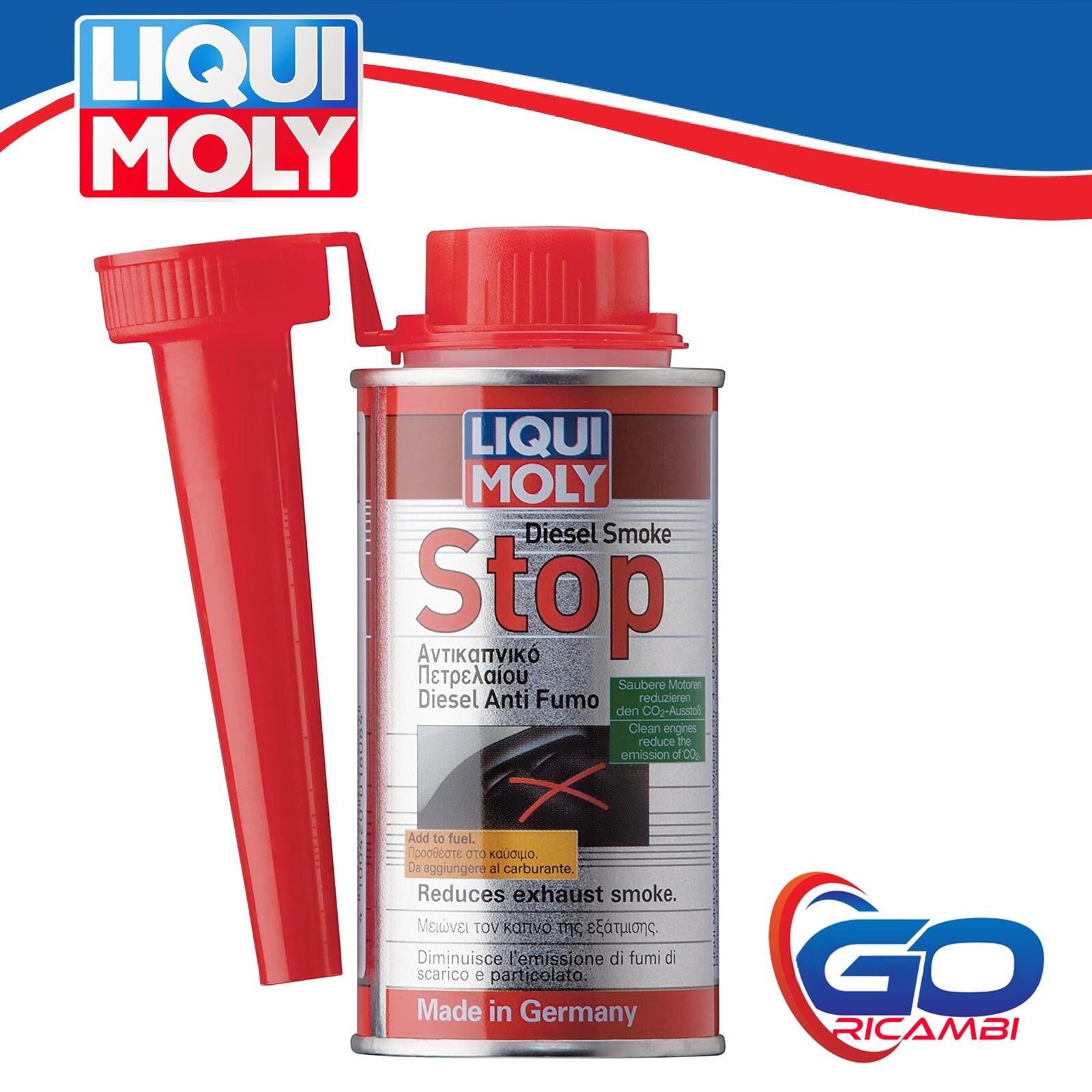 ADDITIVO LIQUI MOLY 1808 ANTI FUMO STOP SMOKE PER MOTORI DIESEL 150ML
