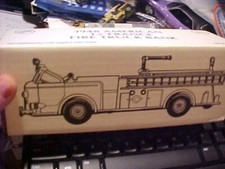 ERTL 1948 AMERICAN LA FRANCE FIRE TRUCK COIN BANK NEW IN BOX 1/30 SIZE