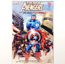 AAFES #5 EDITION. NEW AVENGERS. U.S. MILITARY PX EXCHANGE. MARVEL 2007. 6.5