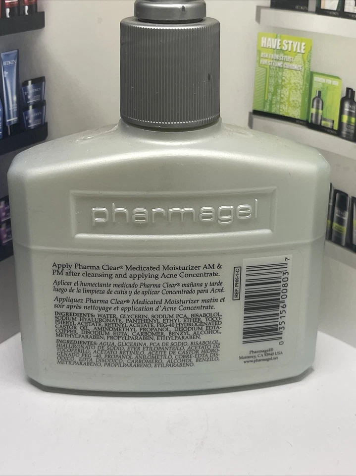 PharmaGel Pharma Clear Medicated Moisturizer 6 oz - Изображение 3 из 3