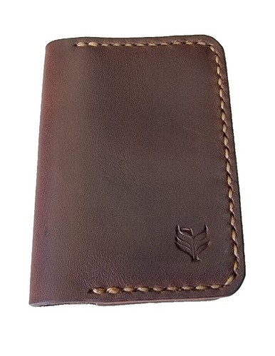 MAISON KITSUNE Wallet Coin Case Fox Face Leather Zip Pouch Unisex
