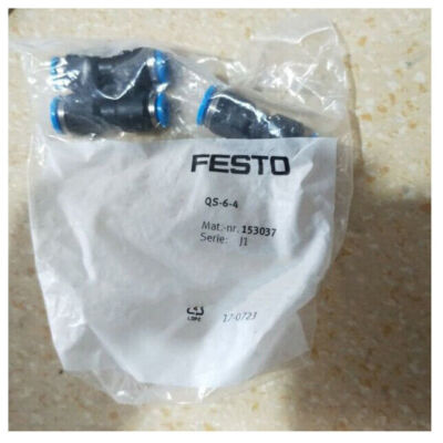 10pc new   Push-in Connector QS-6-4 153037 Fast Delivery #A6-3