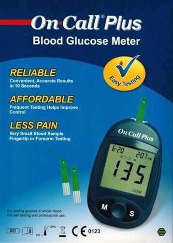 On Call Plus Blood Glucose Meter - Picture 1 of 3