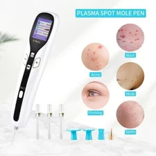 2 In 1 Ozone Plasma Pen Tattoo Freckle Wrinkle Remove Skin Facial Beauty Machine