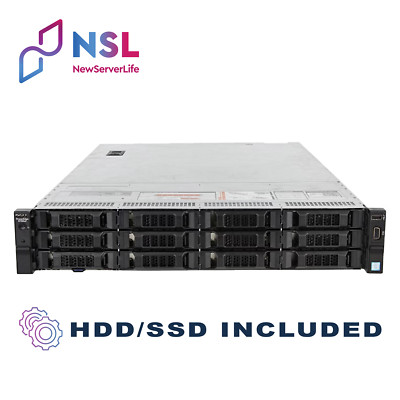 DELL R730XD 12LFF + 4LFF +2SFF 2x E5-2667v4 3.2GHz 16C 256GB H730 2x 4TB 4xRJ45