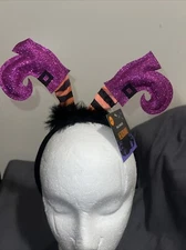 Halloween Headband Witch Feet for Adults  1 Count (Pack of 1) style 1