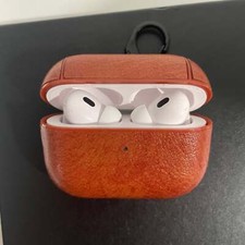Airpod Case with Leather Protective Case