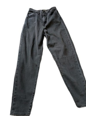 Levi's Premium San Francisco Damen High Loose Taper Jeans dunkelgrau W24 L29