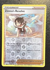 Pokemon Card - Zinnia's Resolve 164/203 SWSH07: Evolving Skies Reverse Holo