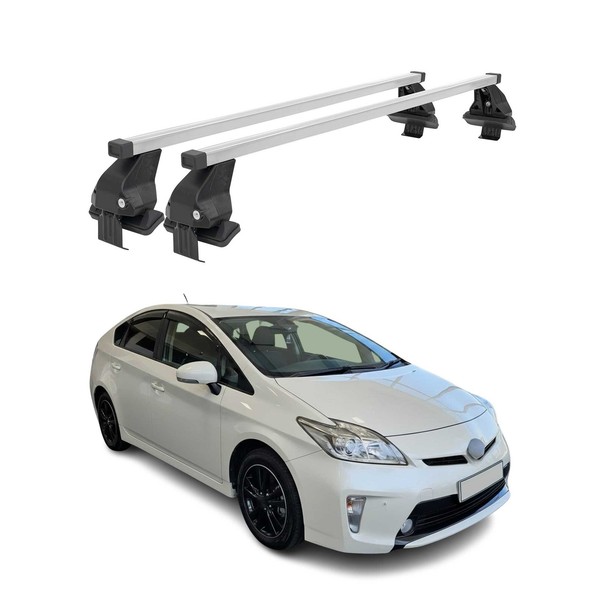 Menabo DachträGer GrundtäGer FüR Toyota Prius + 2012-2015 Pre-Fl 50Kg Grau 2X-image