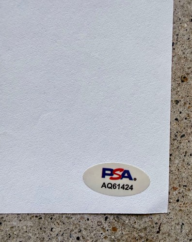 Joan Crawford Signed 1964 Christmas Letter + Envelope PSA/DNA -Walker Provenance - Picture 5 of 5