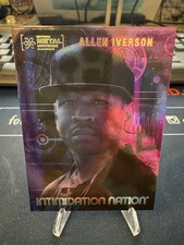 Allen Iverson 2022 Skybox Metal Universe Champions - Intimidation Nation #IN-5