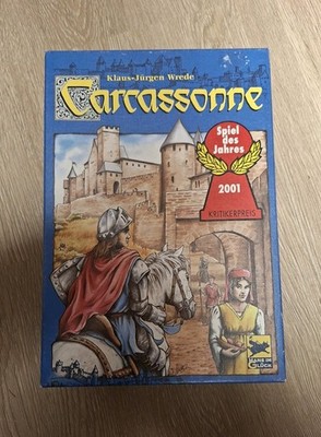 Carcassonne Grundspiel Hans im Glück Spiel des Jahres altes Layout