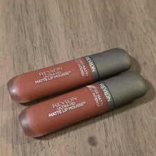 2 Revlon Ultra HD Matte Lip Mousse Hyper Matte 825 Spice SEALED
