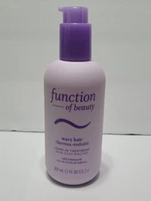 Function of Beauty Wavy Hair Leave-in Treatment 7oz (207 mL) Babassu Oil NEW