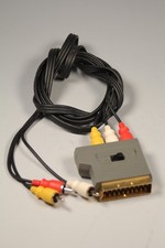 Wtyczka wtykowa SCART do 3 gniazd RCA A / V adapter audio wideo konwerter i przewód audio