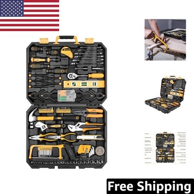 Dekopro 228-Piece Socket Wrench Tool Set with  Accessories in Yellow Case