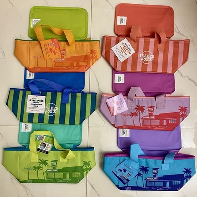 New Trader Joe's Mini Insulated Tote Bag - Summer 2026 Set of 6 Limited Edition