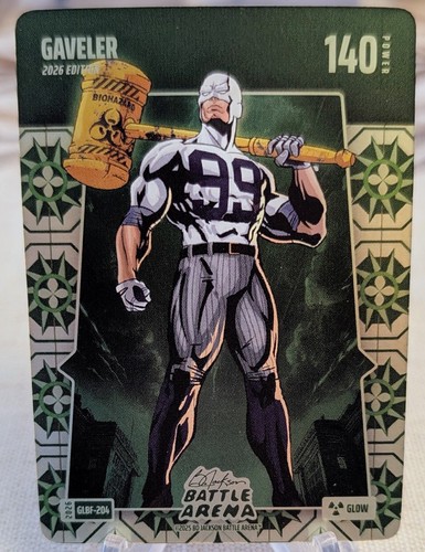 2026 Bo Jackson Battle Arena Gaveler Aaron Judge Grandma's Linoleum GLOW GLBF204