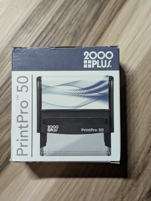2000 Plus: PrintPro50 Self-Inking Stamp & Impression Size 1''x2 3/4'' RX Stamp