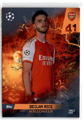 2023 TOPPS TOTAL FOOTBALL HALLOWEEN DECLAN RICE /49 #HAL2