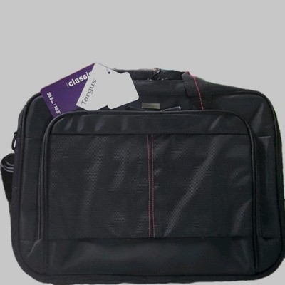 Targus Laptop Bag Black 15.6'' Classic Slim Briefcase, Brand New