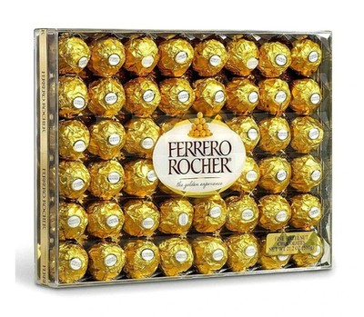 Ferrero Rocher Fine Hazelnut Chocolates 48 Pieces Gift Box