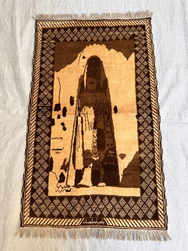 COLLECTORS' ITEM Gorgeous Buddha of Bamyan statues Historical Place Wall Hang Ru