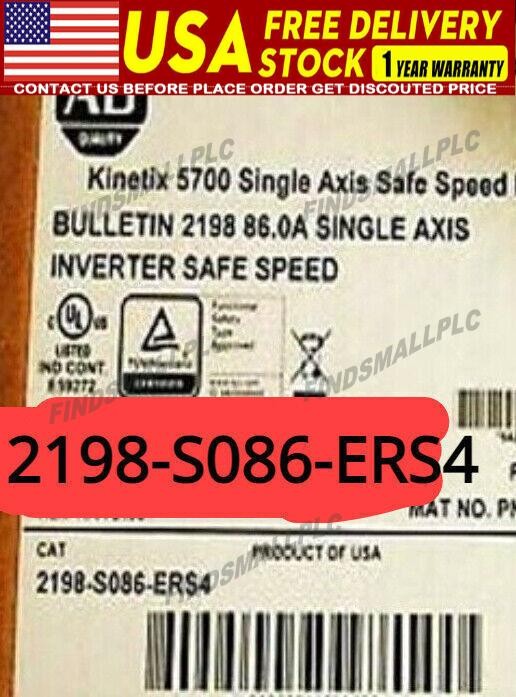 Allen-Bradley 2198-S086-ERS4 Module AB 2198S086ERS4 Factory Sealed