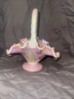 Fenton Hand Painted Basket #2/246 Signed By Artist