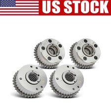 4x Intake & Exhaust Camshaft Adjuster VVT Gea...