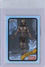 2025 Topps Chrome Marvel #84 Ka-Zar Refractor