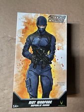 Valaverse Action Force Figure Female Riot Warfare Republic Guard Trooper