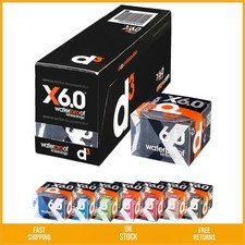 Extreme Waterproof Kinesiology Support Physio Tape Black 6m 6 Rolls 15.00 per metre