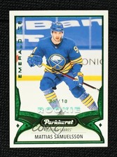 2021 Upper Deck Parkhurst Rookies Emerald Ice 5/10 Mattias Samuelsson #293 0gm9