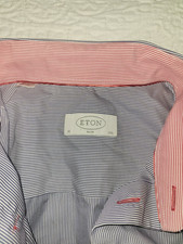 Eton Lot of 6 Slim Fit 15.5 Dress Shirts